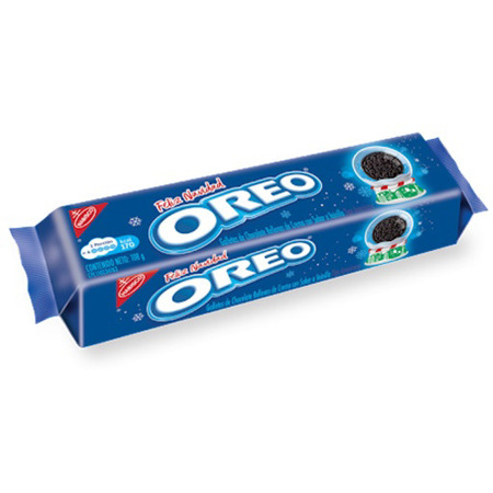 SuperMarket Sigo Costazul Galleta Rellena Oreo Navidad Americana 108g