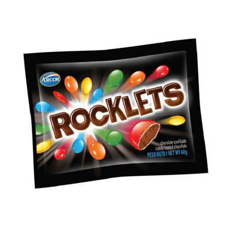 Supermarket Sigo Costazul Chocolate Gragea Rocklets Confitado Gr