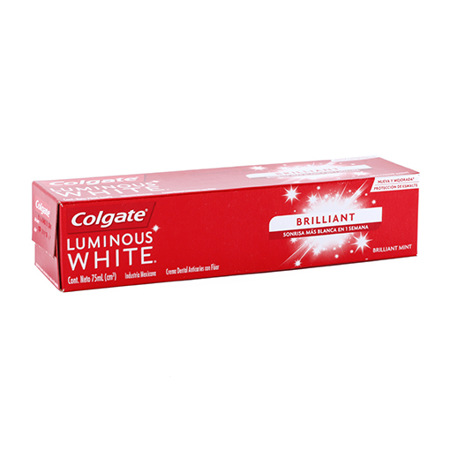 Imagen de Crema Dental Luminous White Colgate 75 Gr.