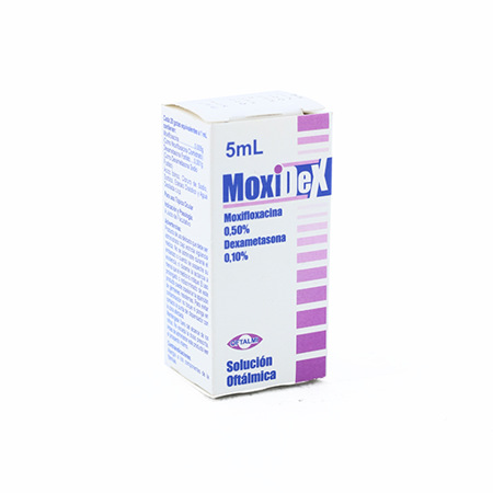 Imagen de Moxifloxacina+Dexametasona Moxidex Susp. X5Ml