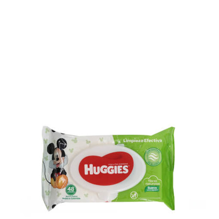 Imagen de Toallas Húmedas Active Fresh Huggies (48 Unidades).