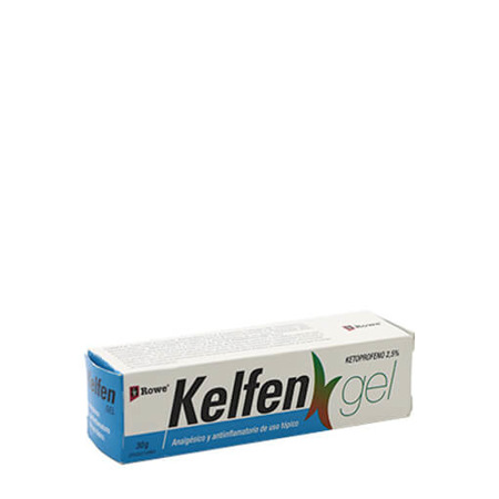 Imagen de Ketoprofeno Kelfen Gel Tubo 2.5 % 30G