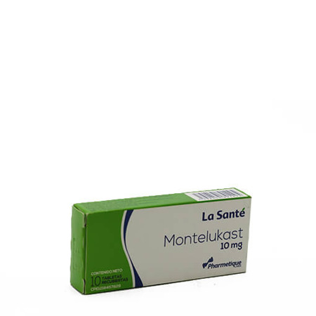 Imagen de Montelukast 10Mg X10 Tab.