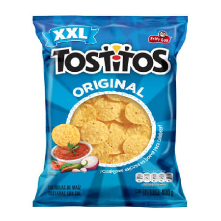 Imagen de Tostitos Original Fritolay XXL 400 Gr.