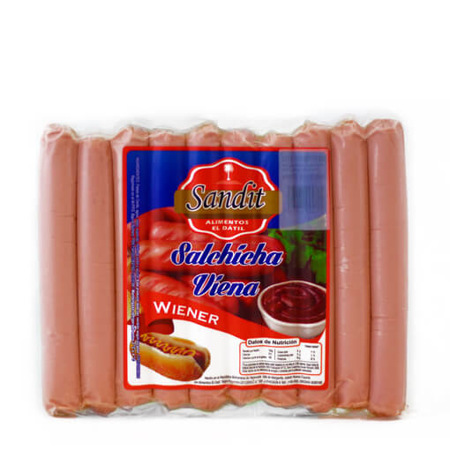 Imagen de Salchicha Viena Wiener Sandit 400 Gr.