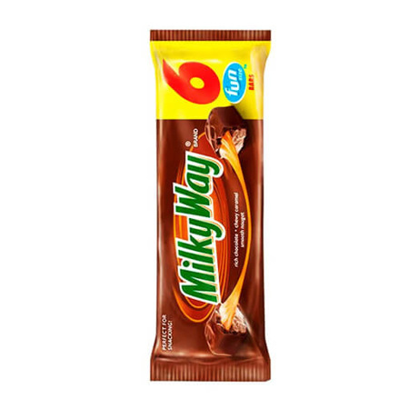 Imagen de Chocolates Milky Way (6 Unidades).
