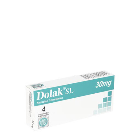 Imagen de Keterolaco Dolak Sl Comp. 30Mg X4