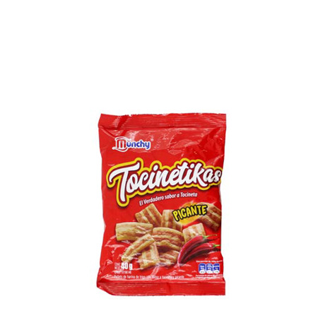 Imagen de Tocinetikas Picantes Munchy 40 Gr.