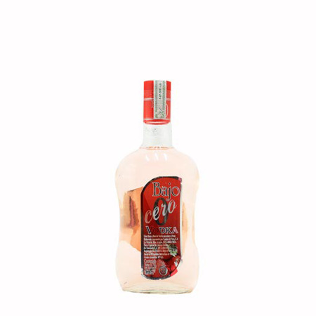 Imagen de Vodka Fresa Bajo Cero 0,70 L.