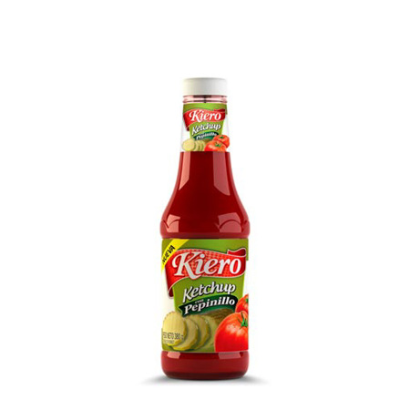 Imagen de Ketchup Con Pepinillo Kiero 380 Gr.