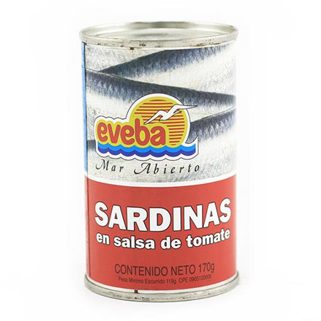 Imagen de Sardina En Salsa De Tomate Eveba 170 Gr.