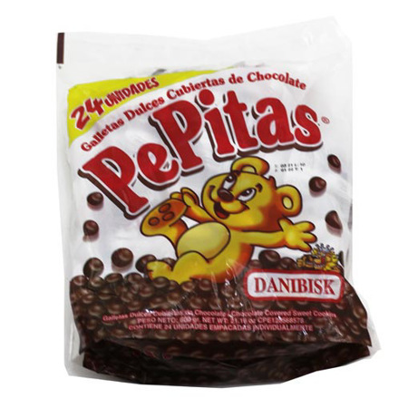 Imagen de Pepitas De Chocolate Danibisk 25 Gr (24 Unidades).