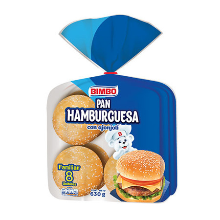 Depresión Cortar Limitado Sigo Supermarket Costazul - Pan Para Hamburguesa Bimbo (8 Unidades).