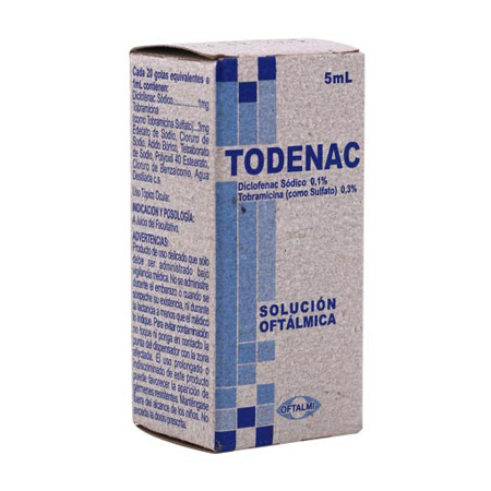 Imagen de Tobramicina Todenac Sol. Oft. X5Ml