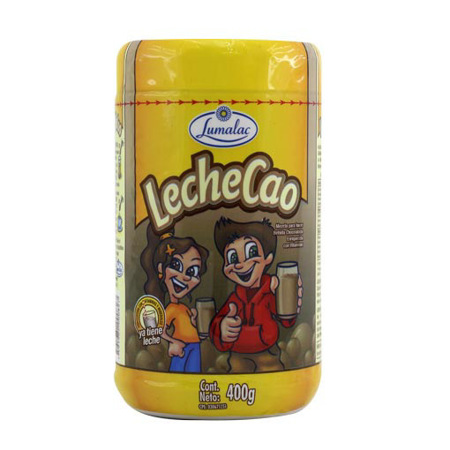 Imagen de Bebida Achocolatada Lechecao Lumalac 400 Gr.