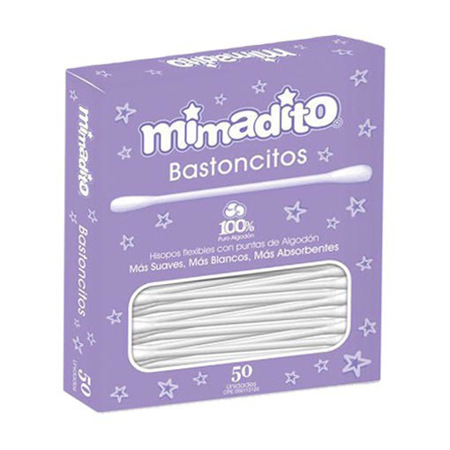 Imagen de Hisopo Flexibles Mimadito 50Und