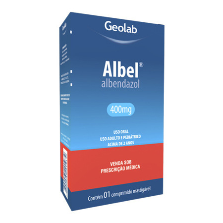 Imagen de Albendazol Albel Tab 400 Mg X1