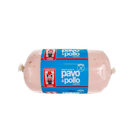 Imagen de Pechuga De Pavo Y Pollo Superior Tovar 500 Gr.