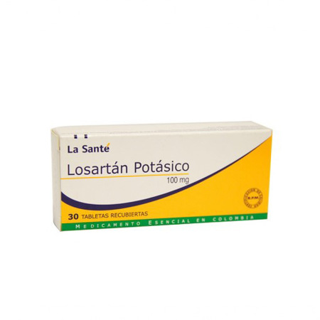 Imagen de Losartan Potásico Comp.100Mg X30 Genven