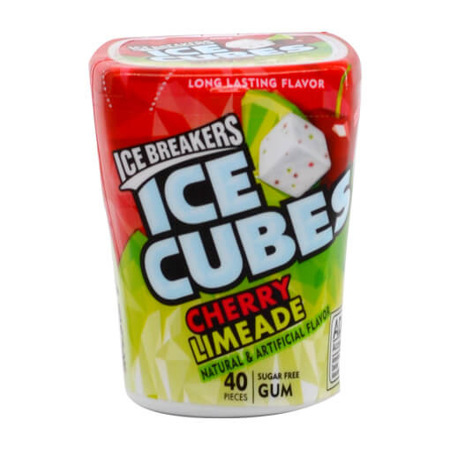 Imagen de Goma De Mascar Cherry Lime Ice Cube Grande.