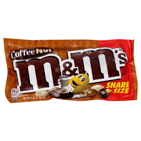 Imagen de Chocolate Coffee Nut M&M's 92,7 Gr.