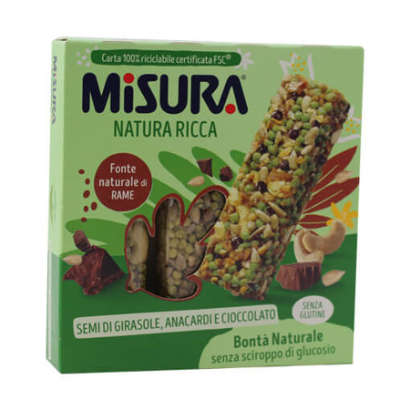 Sigo Supermarket Costazul - Barra De Cereal Con Semillas De Girasol, Merey  Y Chocolate Misura 84 Gr.