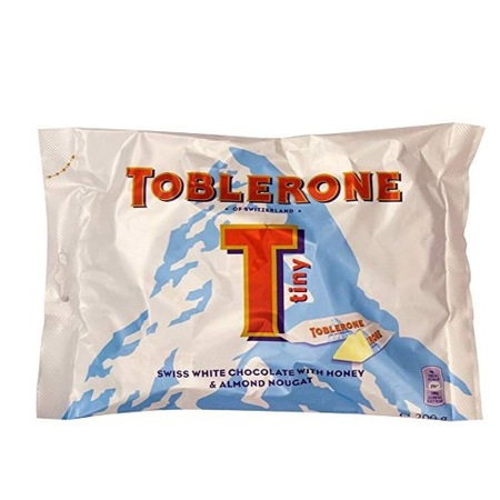 Imagen de Chocolate Blanco Mini Toblerone 200 Gr.