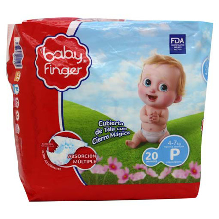 Los pañales Baby Finger mantienen a tu bebé siempre fresco y le