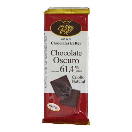 SuperMarket Sigo Costazul - Chocolate Oscuro 61,4% El Rey 80 Gr.