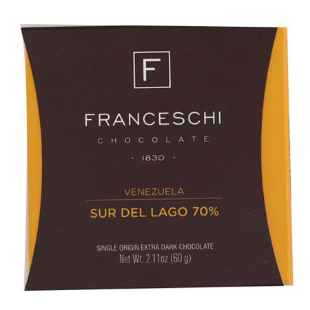 Imagen de Chocolate Sur De Lago Franceschi 70% 60 Gr.