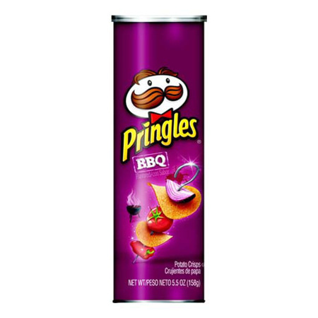 Imagen de Papas Con Bbq Pringles 158 Gr.