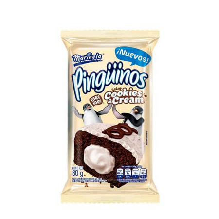 Imagen de Ponque Pingüino Cookies Marinela 80 Gr.