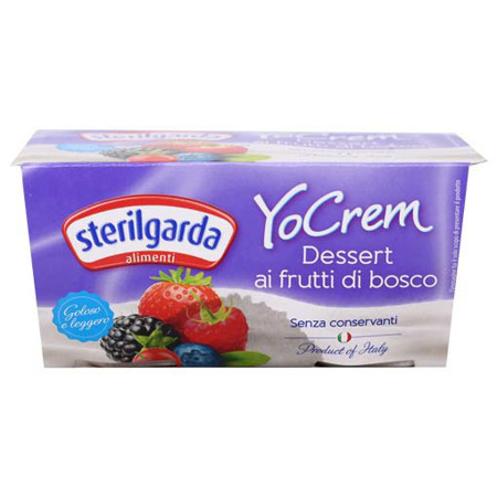 Imagen de Yogurt De Fruta Del Bosque Sterilgarda (2 Unidades) 100 Gr.