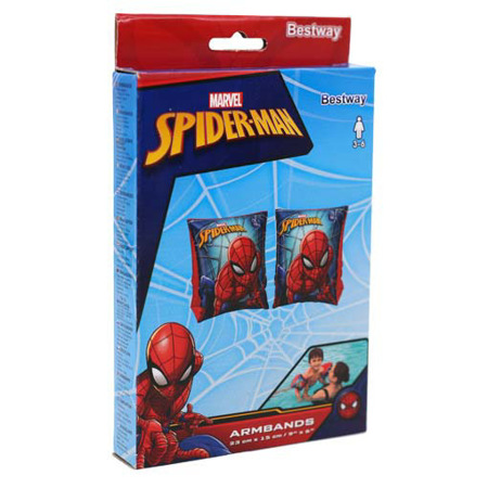 Sigo Supermarket Costazul - Flotador Spiderman De Brazo Inflable Bestway  23X15 Cm.