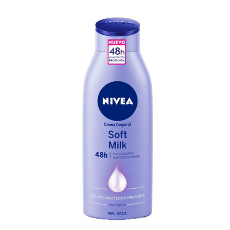 Imagen de Crema Corporal Soft Milk Nutritiva Nivea 400 Ml.