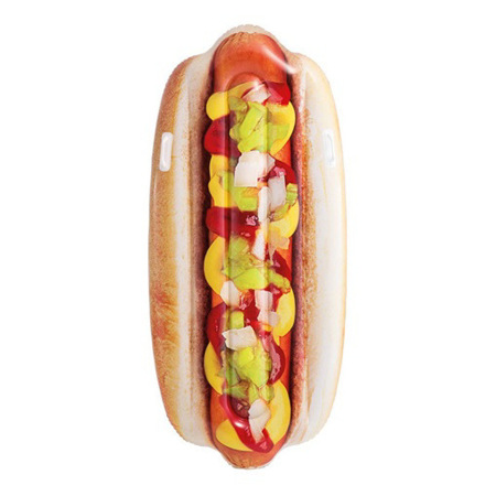 Imagen de Flotador Inflable Hot Dog Intex.