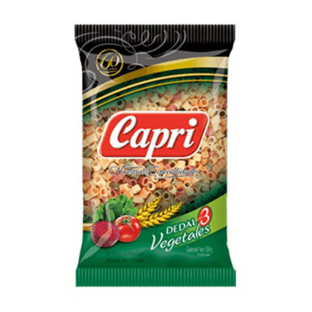 Imagen de Pasta Tricolor Dedal Capri 500Gr.