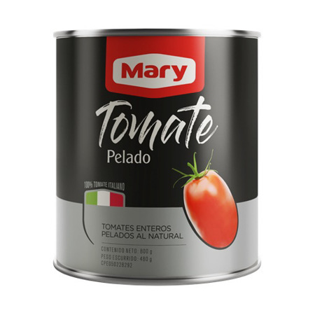 Imagen de Tomate Pelado Mary 800 Gr.