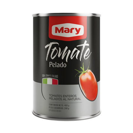 Imagen de Tomate Pelado Mary 400 Gr.