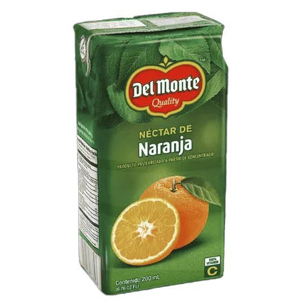 Imagen de Néctar De Naranja Del Monte 200Ml