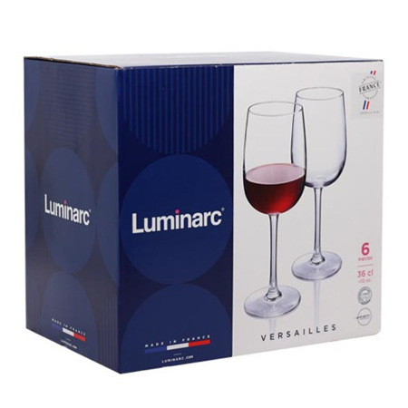 Imagen de Set De Copa Para Vino Versailles Luminarc 36Cl X6Und.