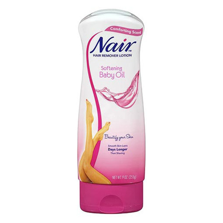 Imagen de Crema Depilatoria Baby Oil Nair 255Gr