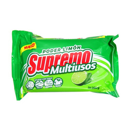 Imagen de Jabón Barra Multiuso Limón Supremo 200Gr.