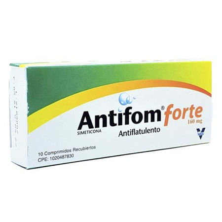 Imagen de Antifom Forte Comp. 160Mg X10