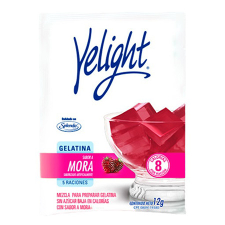 Imagen de Gelatina De Mora Yelight 12 Gr.