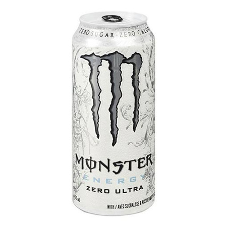 Imagen de Bebida Energizante Sin Azucar Ultra Monster 473Ml