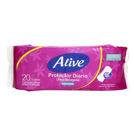 Imagen de Protector Diario Alive 20 Und