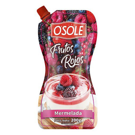 Imagen de Mermelada De Frutos Rojos Osole 200 Gr