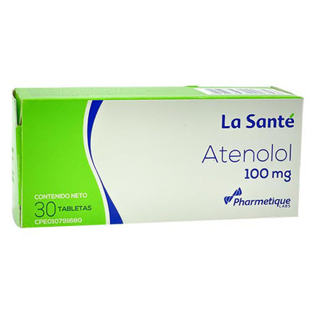 Imagen de Atenolol Tab. 100Mg x30 La Sante