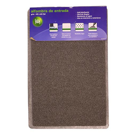 Imagen de Alfombra De Baño Gris Uruyen 40x60Cm